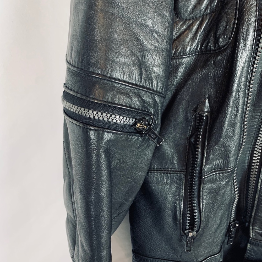 Leather Riding Jacket - Picture 4 of 11